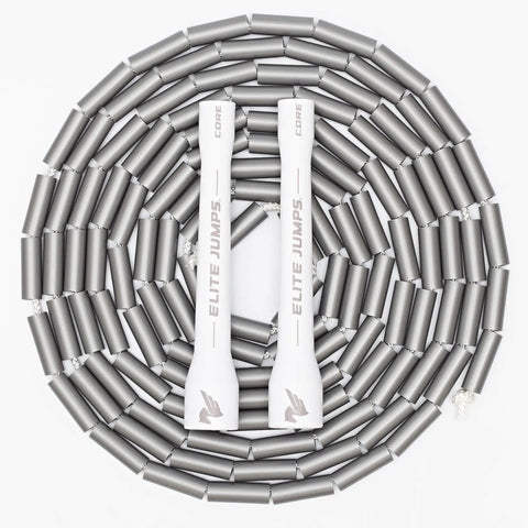 Core Beaded Jump Rope Jump Rope Elite Jumps Silver