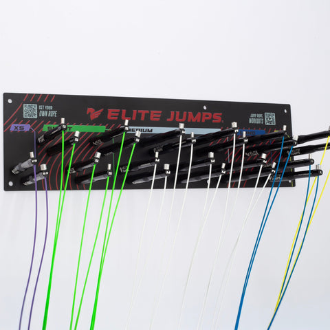 Gym Pack - Jump Rope Set & Wall Rack Accessory Elite Jumps