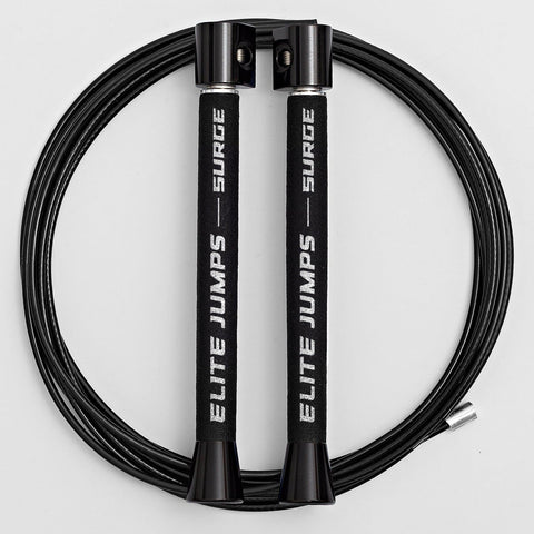 Surge® 3.0 - Speed Jump Rope Jump Rope Elite Jumps Black