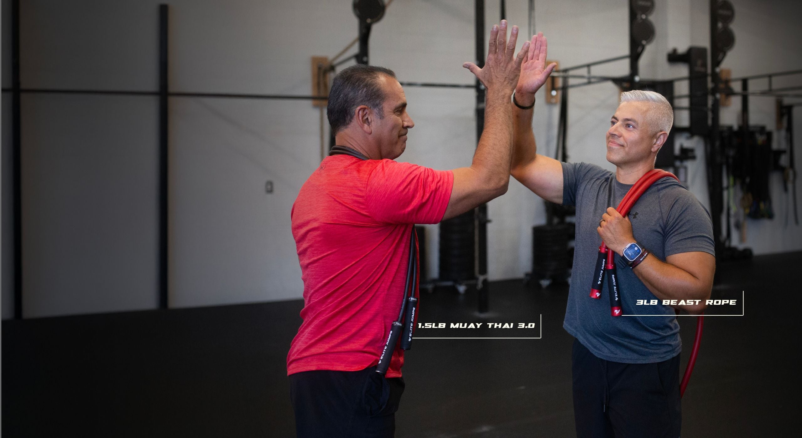 TRAIN HARDER WITH A WEIGHTED JUMP ROPE